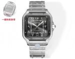 THB Factory Cartier Santos Middle East Version Tape Black Steel Case Diameter 39.8mm watch